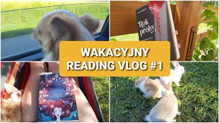 POD TAFLĄ, ROK PRÓBY, CHEMIA NASZYCH SERC I STORY TIME - Wakacyjny reading vlog #1