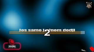 Jos samo jednom - Karaoke version with lyrics