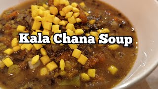 "Kale Chane ka Soup"😋Perfect for Weight loss Easy Healthy Recipe || Minni ki duniya