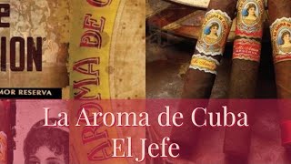 #Cigar  La Aroma de #Cuba cigar review سيكار