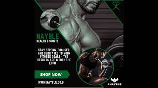 Get your health and fitness game on point with Nayble Health & Sports Supplements