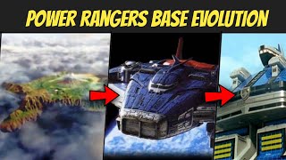 Power Rangers Base Evolution 1993 - 2022