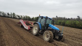 Hillside farm mayobridge~planting potatoes 2021