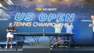 US Open Tennis Championships Fan Week Stage Level.