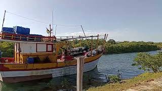 Rolê filmando Porto de barco de pesca de Requenguela Icapuí-CE