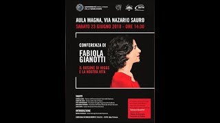 Fabiola Gianotti all'Università della Basilicata su "Il Bosone di Higgs e la nostra vita"