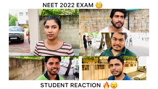 NEET 2022 Student after Exam 😱 | NEET 2022 kota Students Reaction | NEET 2022 Exam Review