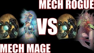 Hearthstone ✿ Mech Mage vs. Mech Rogue [FUNNY ENDING]