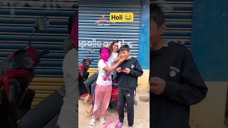 Happy Holi Comedy TikTok Video 😂😘🥰|| Tiktok Video Viral Nepal ❤️ #shortsfeed