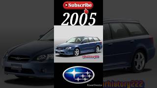 Evolution of Subaru Outback (1990-2023) #subaruoutback #viralvideo