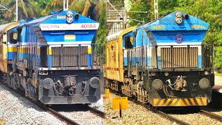 [10 in 1] WDP-4B DIESEL LOCOMOTIVES !! Indian Railways