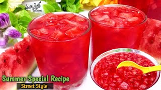 Karachi Famous Tarbooz Ka Street Sharbat | Watermelon Juice Summer Special Drink