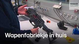 Criminelen maken eigen vuurwapens met een 3D-printer