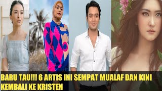 Deretan artis ini sempat mualaf, kini kembali ke kristen