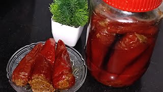 Saal Bhar kharab Na Hone Wala Laal Mirch Ka Achar Recipe| Laal Mirch Ka Achar Recipe ❤...........