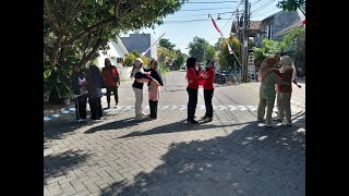 Lomba Berpasangan Balon Ibu & Remaja Putri Delta Mandala #hutri79