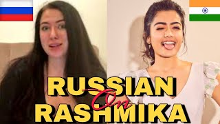 Aleena on Rashmika Mandanna | Russian Model Talks about India | Indian Actresses in Russians Eyes