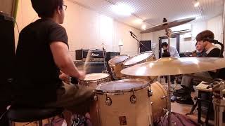 #YAMAHA #EAD10 TEST - Remnants of the Fallen - ensemble practice - 홍대 발라드 밴드 합주 - 연습 - No Trigger