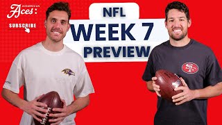 🏈 Aces NFL Show: Week 7 Preview!