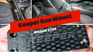 Keeper Gun Magnetic Mount Install | Nissan 370Z