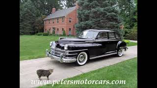 1947 Chrysler Royal Sedan SOLD! www.petersmotorcars.com