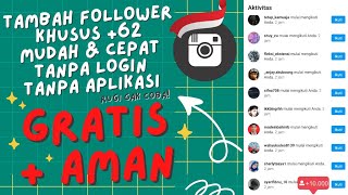 Cara Menambah Followers Instagram Gratis Indonesia Tanpa Akun Tumbal Terbaru 2023