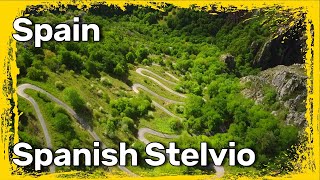 Best motorcycle roads of Spain - Spanish Stelvio - motorcycle touring in Europe