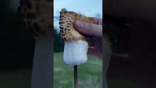 Removing the marshmallow skin 😍 #marshmallow #asmr #shorts