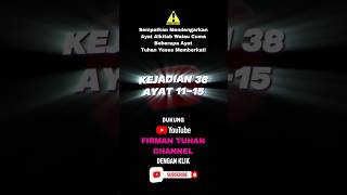 KEJADIAN 38 AYAT 11-15 Alkitab Digital Sempatkan Mendengarkan Ayat Alkitab Walau Cuma Beberapa Ayat