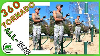 FREESTYLE CALISTHENICS:  Road to the TORNADO 360  - All combined  - #7