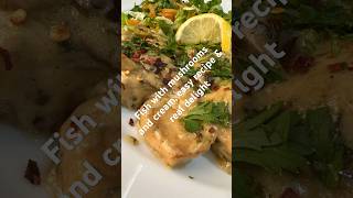 Fish healthy meal recipe