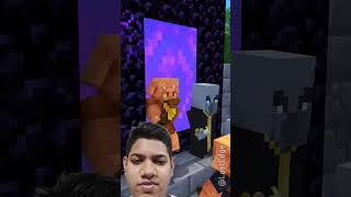 HELP Wither skeleton and JJ Save Baby Mikey from Lava - Minecraft Shorts #maizen #jjandmikey #mikey