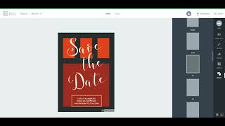 Adobe Spark - How to create an invitation with a template