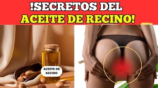 9 RAZONES Poderosas para aplicar ACEITE DE RECINO después de los 50: esto SUCEDERA DESPUES DE 7 DÍAS