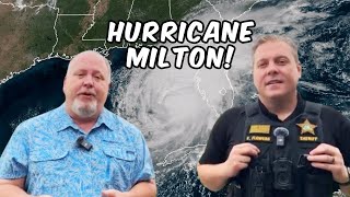 Hurricane Milton: Sheriff Eric Flowers Provides Latest Info from EOC