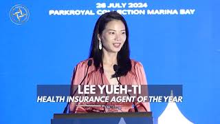 Health Insurance Agent of the Year - Lee Yueh-Ti, Nan Shan Life Insurance Co., Ltd