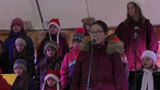 Concordia German Language School Children's Choir Kristkindlmarkt Berlin-Kitchener 2018-12-8 Teil 1