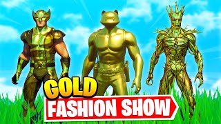 I Hosted A Golden Fashion Show In Fortnite