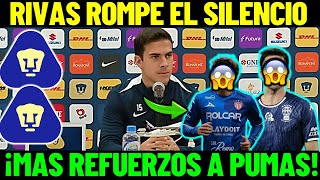 🔥✅🤩¡ULISES RIVAS ESTALLA EN CONFERENCIA!¡CONFIRMA MAS REFUERZOS A LOS PUMAS!¡LANZA AMENAZA A SANTOS!