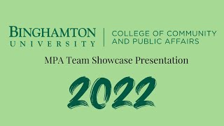 MPA Team 2 Showcase Presentation