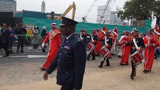 Lord Mayor of London Show 2024, Victoria Embankment , Bahrain Police Band  9/11/24