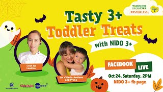 DIY Halloween Treats with NIDO 3+ | #ToddlerExperTips Masterclass