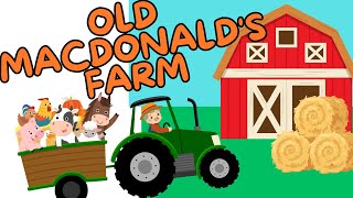 Farm animal song for kids|Old MacDonald's Fun Farm  | 🐄🐷🐥 Animal Sounds & Learning Song for Kids 🎶