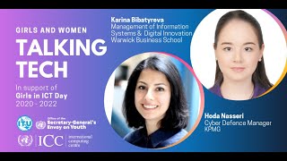 Girls and Women Talking Tech Interview 50 - Hoda Nasseri and Karina Bibatyreva