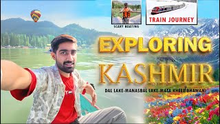 The Heaven On Earth Kashmir | Kashmir bullet train | 2 LAKES