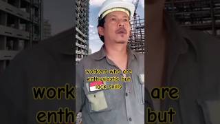 workers who are enthusiastic but lack skills#reaction #funnyvideo #comedy #constructionworker