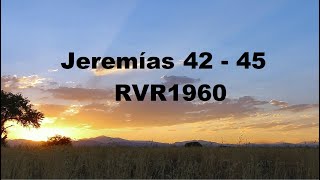 Jeremias 42 - 45