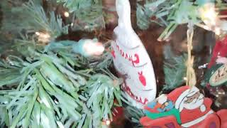 dragon jumps into Christmas tree after telling me who's boss full video