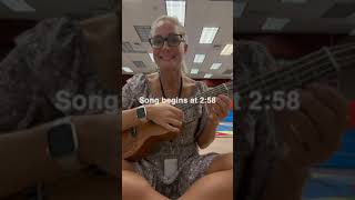 Cielito Lindo Ukulele Rehearsal Video