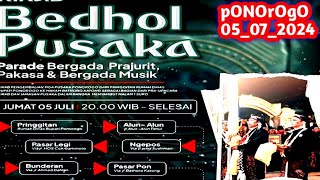 🔴 LIVE ACARA KIRAB BEDOL PUSOKO KOTA PONOROGO TAHUN 2024